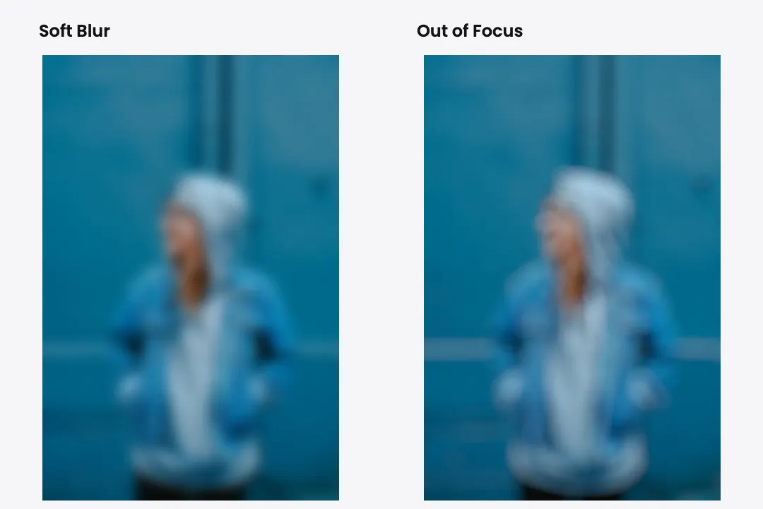 Illustrative whole-photo soft blur example